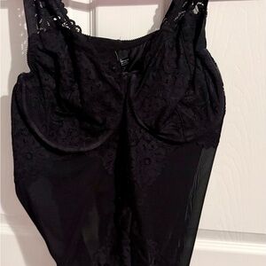 135- torrid 4 Black Lace Bodysuit
